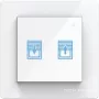 Tech Sterowniki FZ-02M Wired Roller Shutter Switch White 230V AC 3A Flush-Mounted