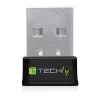 Techly I-WL-USB-600TY Mini WiFi USB Adapter Dual Band MU-MIMO 2dBi 600Mbps Black