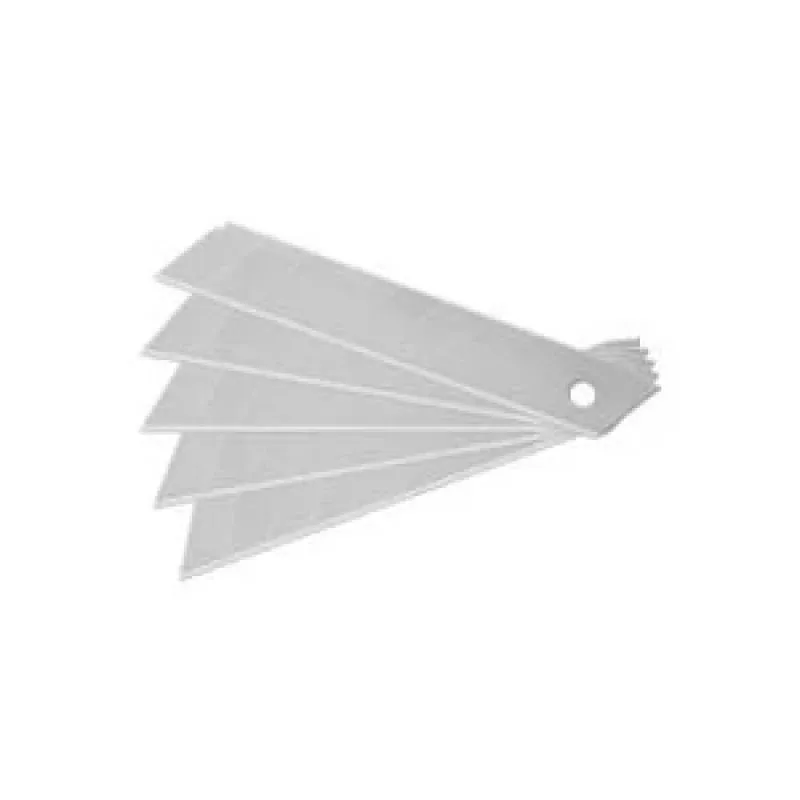 TECLINE 18 mm Snap-Off Replacement Blades for Multi-Purpose and Professional Knives, 10-Pack (93931)