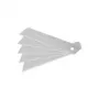TECLINE 18 mm Snap-Off Replacement Blades for Multi-Purpose and Professional Knives, 10-Pack (93931)