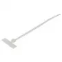 TECLINE Cable Tie with Transverse Labeling Field, 110 x 2.5 mm, Natural, 100-Pack 690110B