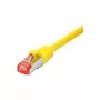 Tecline CAT 6 SFTP PiMF Patch Cable RJ-45 to RJ-45, 1.5 m, Halogen-Free, Yellow 715015Y