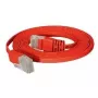 TECLINE Cat.6 U/UTP Flat Patch Cable, Red, 5.0 m 77805r