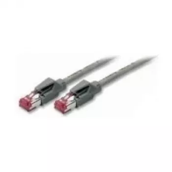 TECLINE Cat 6a S/FTP PiMF Patch Cable, 10Gbps, LSZH, Grey, 30m, Draka Cable, Hirose TM31 Connectors 72230