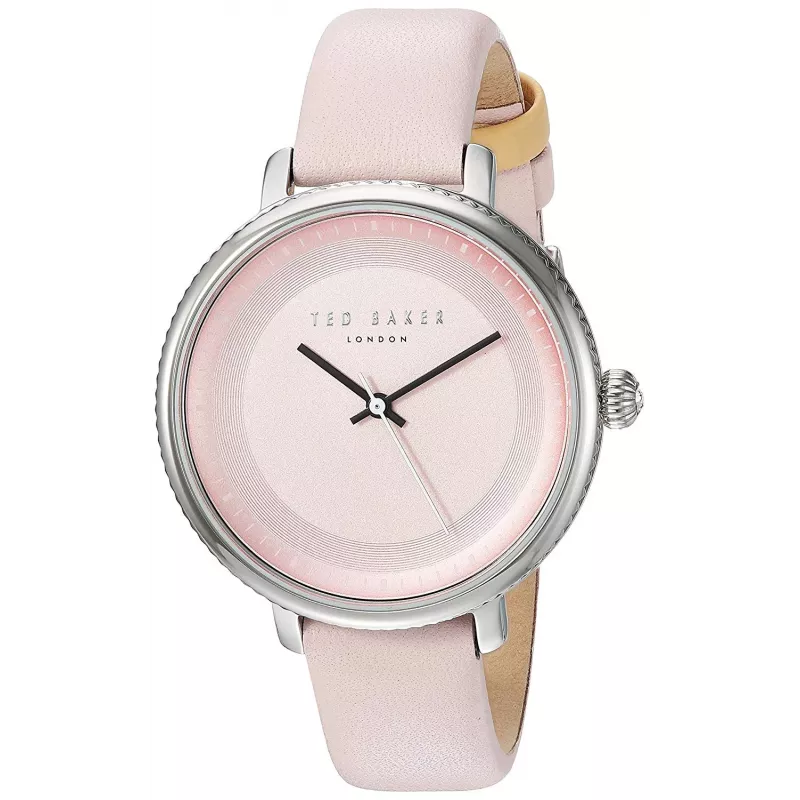 Ted Baker Women's Phylipa Quartz Watch TE10031533 36mm Rose Gold Pink Leather