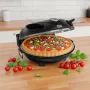 TEESA SUPREME Pizza Oven, 1200 W, 32 cm, Window, Removable Stone
