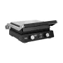 TEESA TSA3239 Electric Grill, Panini Press, 3 Positions, Removable Plates, 2000W