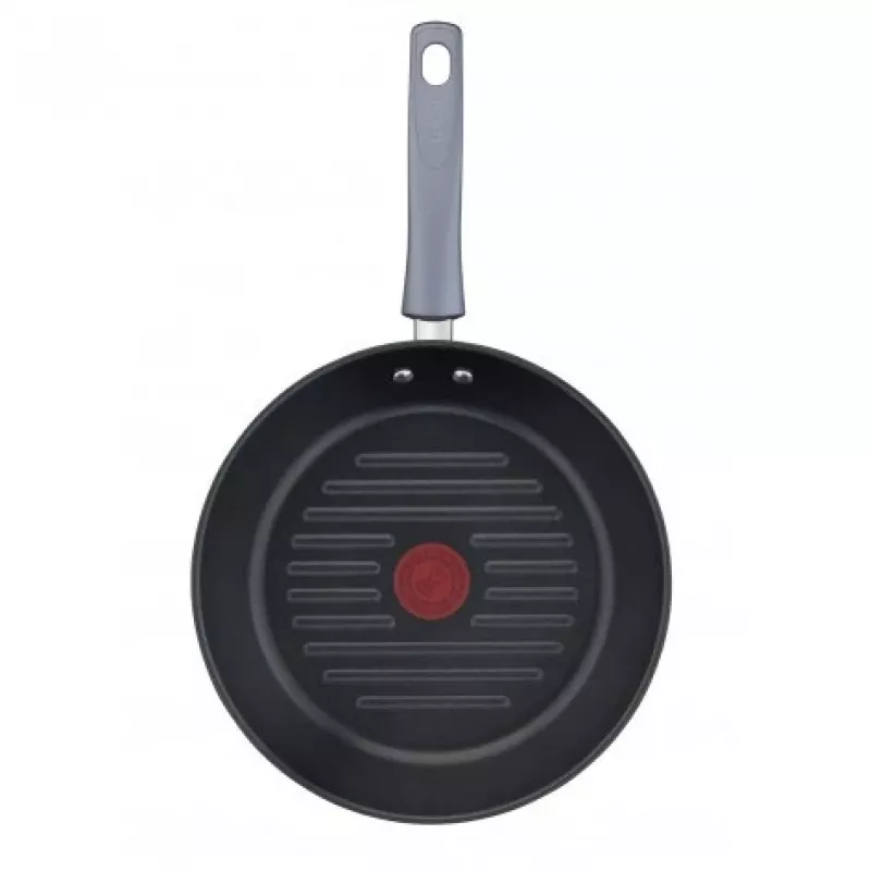 Tefal Daily Cook G7314055 26 cm Grill Pan with Titanium Non-Stick Coating and Thermo-Signal