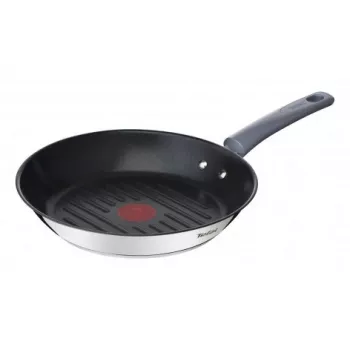 Tefal Daily Cook G7314055 26 cm Grill Pan with Titanium Non-Stick Coating and Thermo-Signal