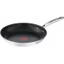 Tefal Duetto+ Frying Pan 28 cm, Stainless Steel, Titanium Non-Stick, Induction - G7320634