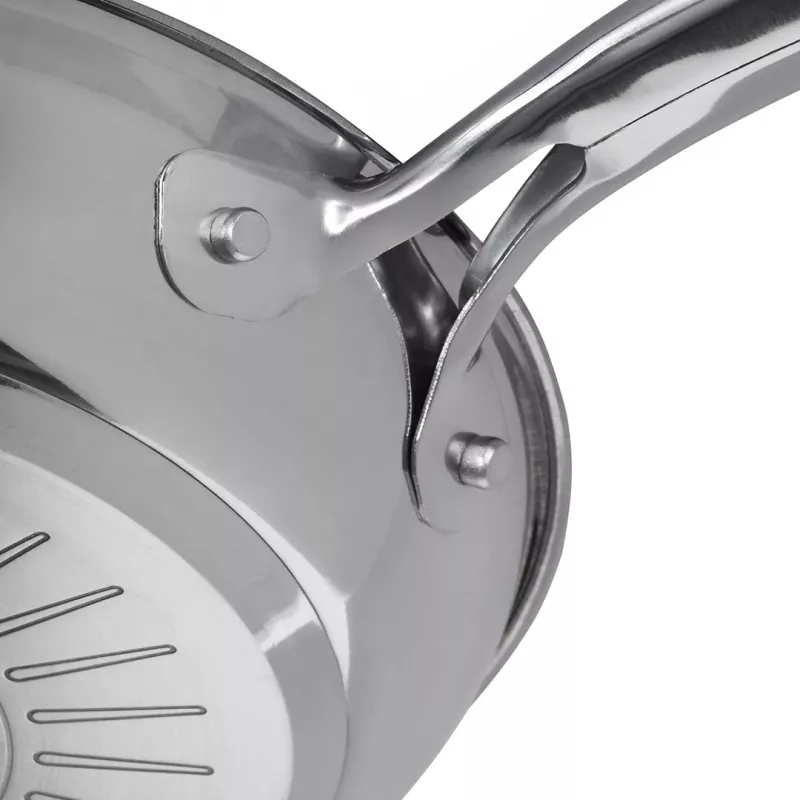 Tefal Duetto+ G732S255 2-Piece Stainless Steel Cookware Set with Straining Lids and Pouring Spouts (16cm Saucepan + 20cm Stewpot)
