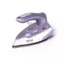 Tefal First Class DB1612E0 Travel Iron - 1100 W, Stainless Steel Soleplate, Dual Voltage, 70 ml Tank, White/Blue