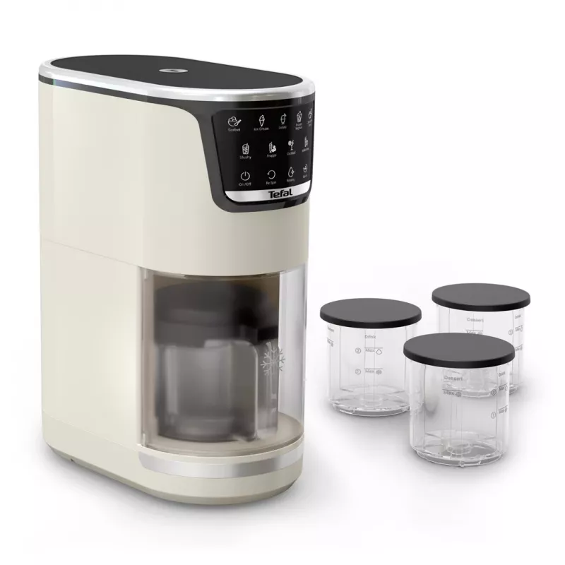 Tefal IG602A Ice Cream Maker 1.6L White/Grey