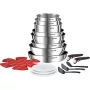 Tefal Ingenio Emotion L897SK04 20-Piece Cookware Set, Silver