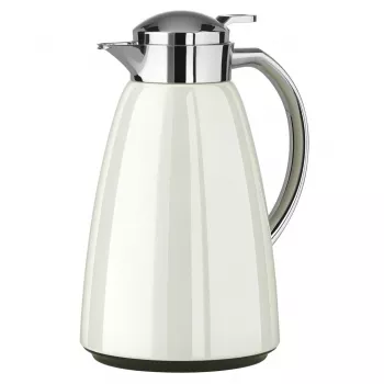 Tefal K30340 Senator Vacuum Flask 1 L Stainless Steel, White