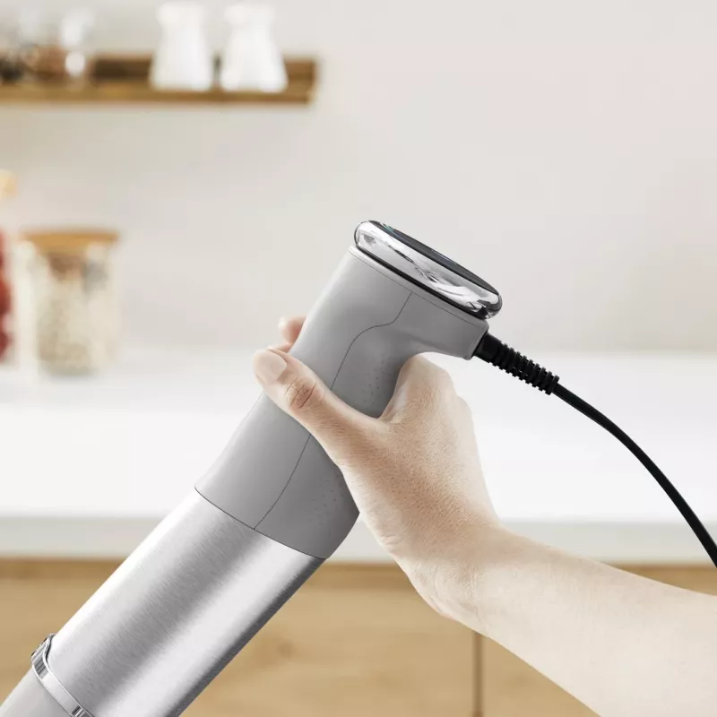 Tefal Quickchef+ HB673B30 Immersion Blender 1000 W Grey, Stainless Steel