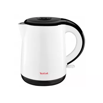 Tefal Safe’Tea KO261130 Electric Kettle, 1 L, 1800 W, White
