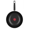 Tefal Simplicity 28 cm Wok Frying Pan B5821902 – Aluminium Non-Stick with Thermo-Spot, Gas/Electric/Ceramic/Halogen