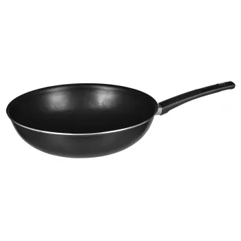 Tefal Simplicity 28 cm Wok Frying Pan B5821902 – Aluminium Non-Stick with Thermo-Spot, Gas/Electric/Ceramic/Halogen