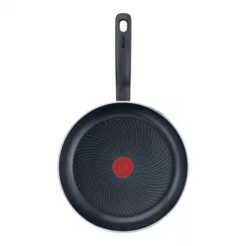 Tefal Start Easy 24 cm Frying Pan with Thermo-Signal™ Titanium Non-Stick Coating, Black