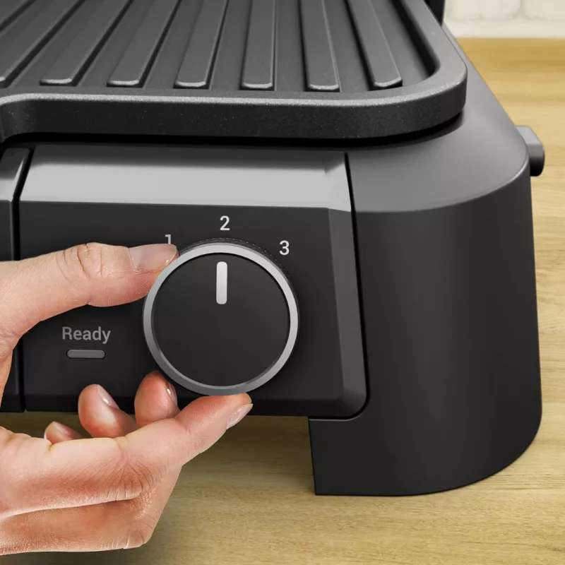 Tefal SuperGrill 3-in-1 GC510DE0 Contact Grill, 2000 W, Silver/Black