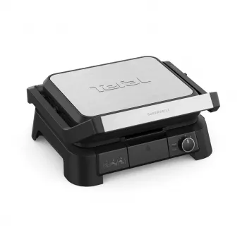 Tefal SuperGrill 3-in-1 GC510DE0 Contact Grill, 2000 W, Silver/Black