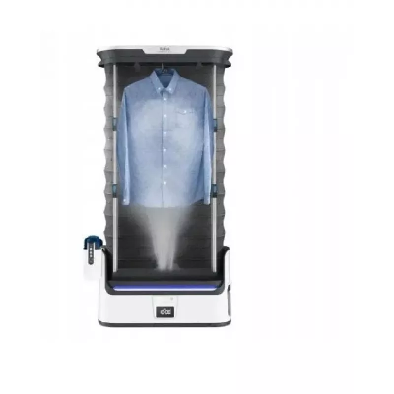TEFAL YT4050E1 Automatic Steam Cabinet, 1800 W, 2 L Tank, 3 Programs, Touch Screen, Foldable, White