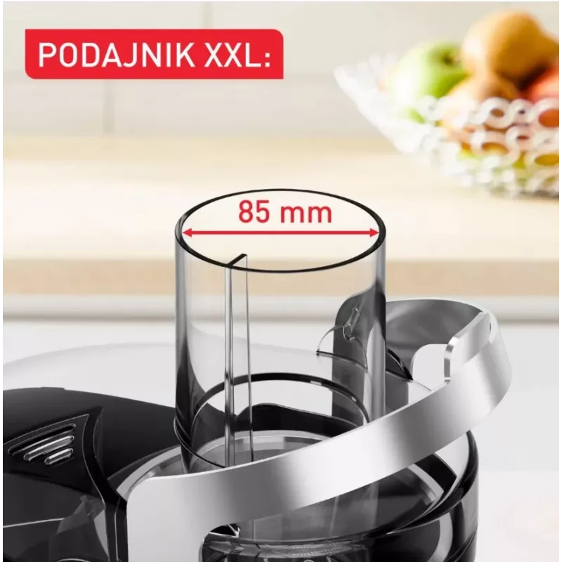 Tefal ZE660D10 Centrifugal Juicer 800 W Black/Silver