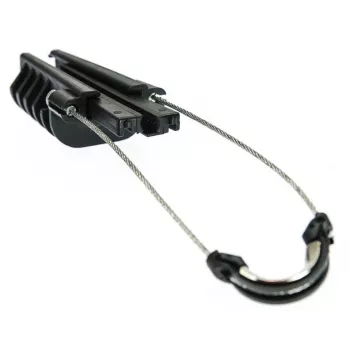 TELCOLINE I-37.PAT Cable Tension Clamp for 3–7 mm Round Cables, Black