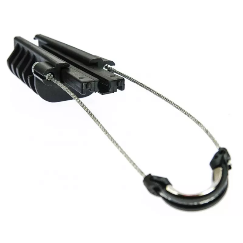 TELCOLINE I-37.PAT Cable Tension Clamp for 3–7 mm Round Cables, Black
