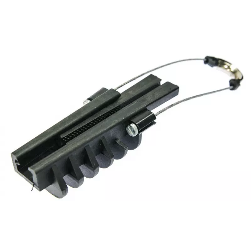TELCOLINE I-37.PAT Cable Tension Clamp for 3–7 mm Round Cables, Black