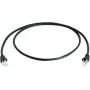 Telegärtner 100008948 CAT 5e F/UTP RJ45 Patch Cable, 7.5 m, Black, Flame Retardant, Bend Protection