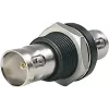 Telegärtner BNC Bulkhead Adapter Female to Female 50 Ohm Panel Mount, Nickel-Plated Brass, DC-4 GHz