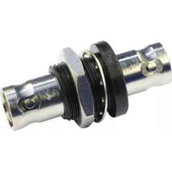 Telegärtner BNC Bulkhead Adapter Jack-Jack 50 Ohm Panel Mount J01004A1333