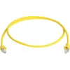 Telegärtner Cat.5e F/UTP Patch Cable, RJ45, 25m, Yellow L00006D0096