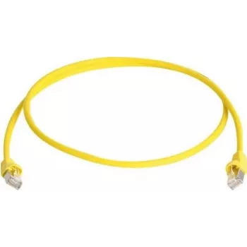 Telegärtner Cat.5e F/UTP Patch Cable, RJ45, 25m, Yellow L00006D0096