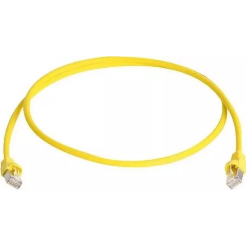 Telegärtner Cat.5e F/UTP Patch Cable, RJ45, 25m, Yellow L00006D0096
