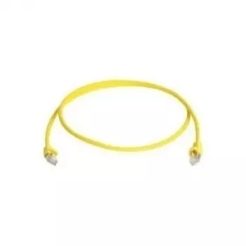 Telegärtner Cat.5e F/UTP Patch Cable, RJ45, 25m, Yellow L00006D0096