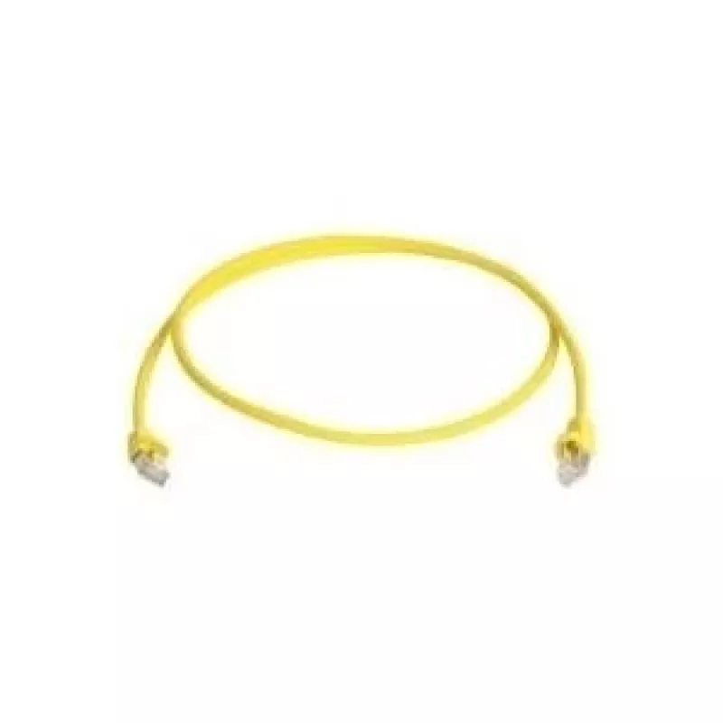 Telegärtner Cat.5e F/UTP Patch Cable, RJ45, 25m, Yellow L00006D0096