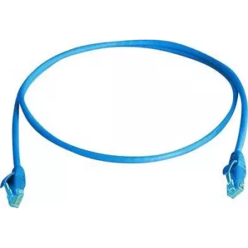 Telegärtner Cat.5e U/UTP Patch Cable, 1 m, Blue