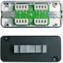 TELEGÄRTNER Cat.7 Connection Module for Raw Cable Extension, Fully Shielded, with Adapter for 8-Core Twisted-Pair J00060B0069
