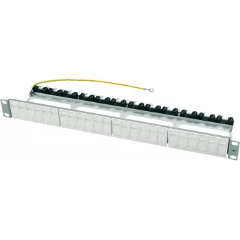 TELEGÄRTNER H02025A0234 Cat.6A Shielded Keystone Jack Module, Tool-Free, RJ45, Zinc Die-Cast, T568A/B