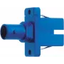 Telegärtner Hybrid Fibre Optic Adapter ST Female to SC Female Multimode Blue J08082A0000