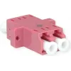 Telegärtner J08071A0052 LC Multimode OM3/OM4 Simplex Connector, Violet
