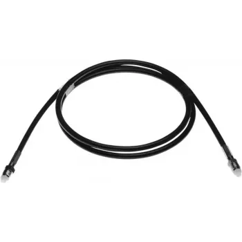 Telegärtner L00010A0392 1m FME Male to FME Male RG174 Coaxial Cable, Black