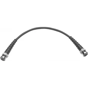 Telegärtner L00013A1459 5m BNC Male to BNC Male RG-59 B/U 75 Ohm Coaxial Cable, Black