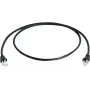 Telegärtner MP8 FS 600 Cat.7 S/FTP Network Cable, RJ45 Male to RJ45 Male, 50 m, Black L00006A0056