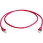 Telegärtner MP8 FS 600 Crossover Cable RJ-45 Male to RJ-45 Male 2 m SFTP Cat.7 Red