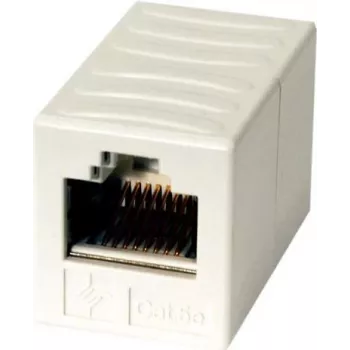 Telegärtner Network Coupler RJ45 Female to Female Cat.6A Shielded, Alpine White J00029A0062