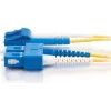 Telegärtner Singlemode LC-Duplex to SC-Duplex Fiber Optic Patch Cable, 3m, LSZH, Yellow L00890A0041